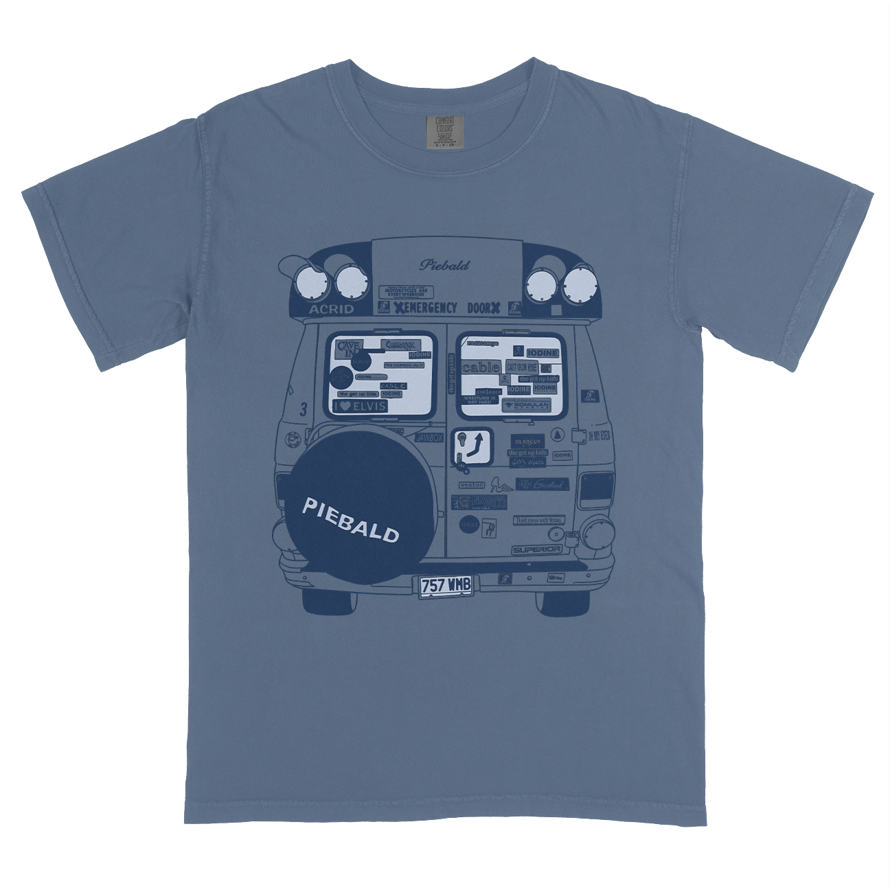 Piebald "Melvin" Premium Blue Jean T-Shirt