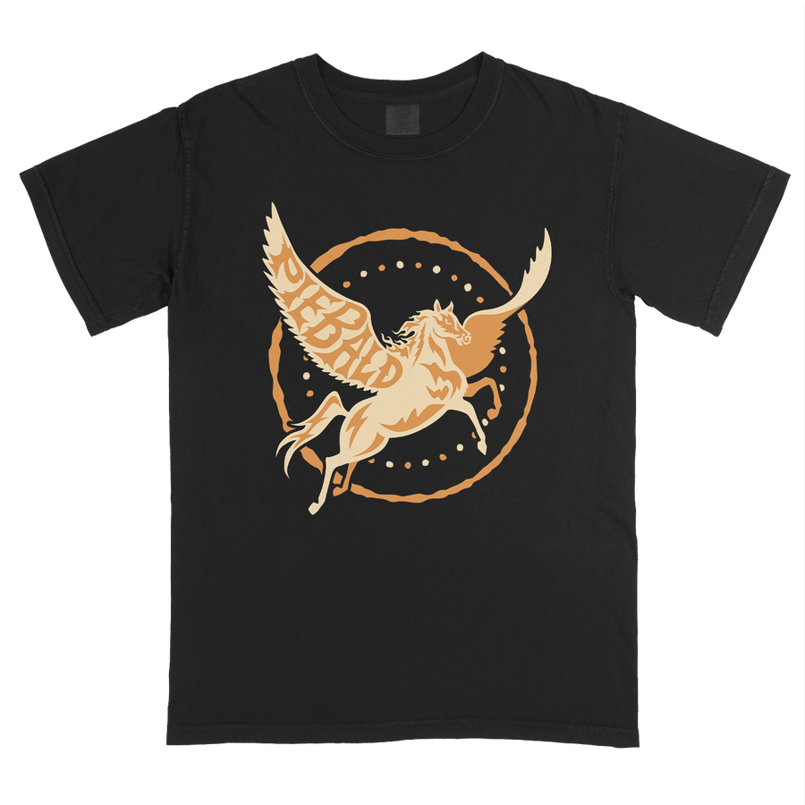 Piebald "Pegasus" Premium Black T-Shirt