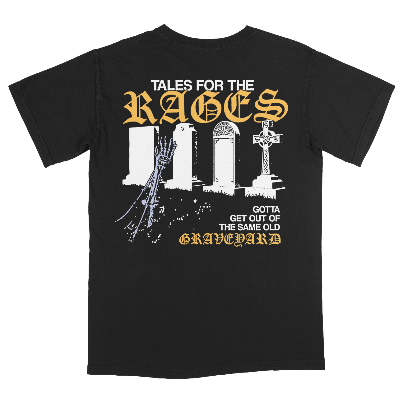 Piebald "Graveyard" Premium Black T-Shirt