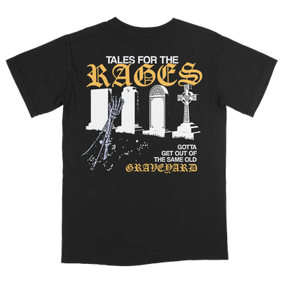 Piebald "Graveyard" Premium Black T-Shirt