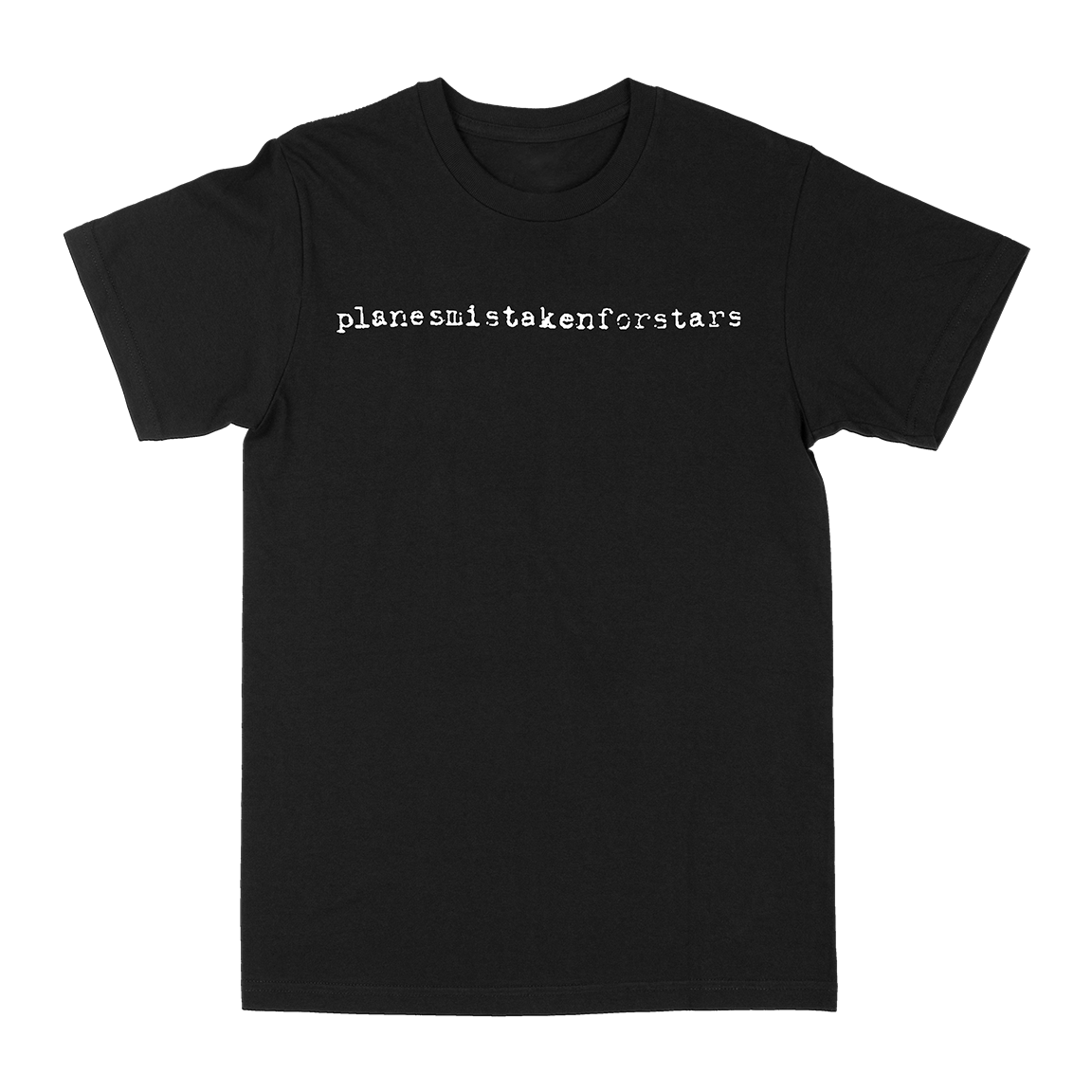 Planes Mistaken For Stars "Logo" Black T-Shirt
