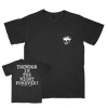 Planes Mistaken For Stars "Thunder In The Night Forever!" Black Premium Pocket T-Shirt