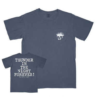 Planes Mistaken For Stars "Thunder In The Night Forever!" Denim Premium Pocket T-Shirt