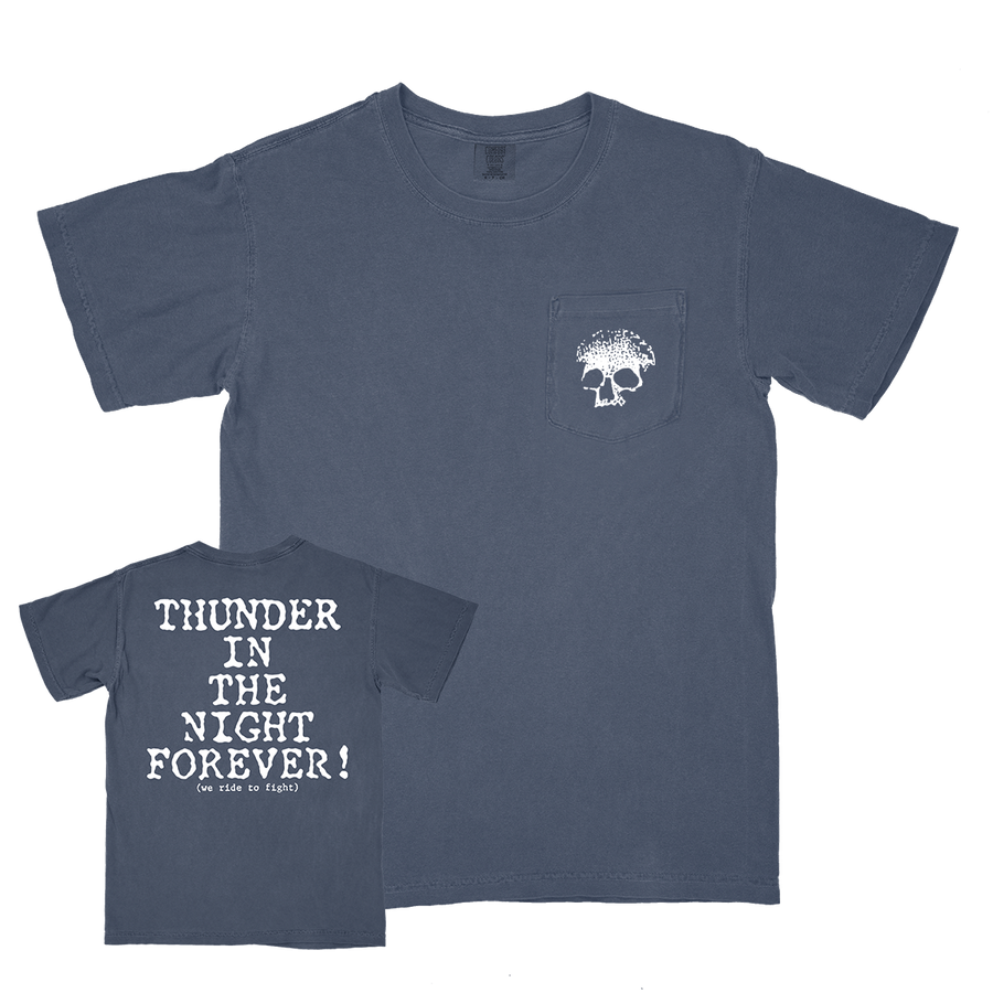Planes Mistaken For Stars "Thunder In The Night Forever!" Denim Premium Pocket T-Shirt