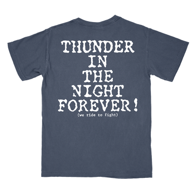 Planes Mistaken For Stars "Thunder In The Night Forever!" Denim Premium Pocket T-Shirt