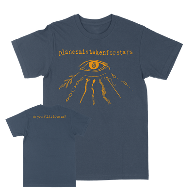 Planes Mistaken For Stars "Eye Of Horus" Indigo T-Shirt