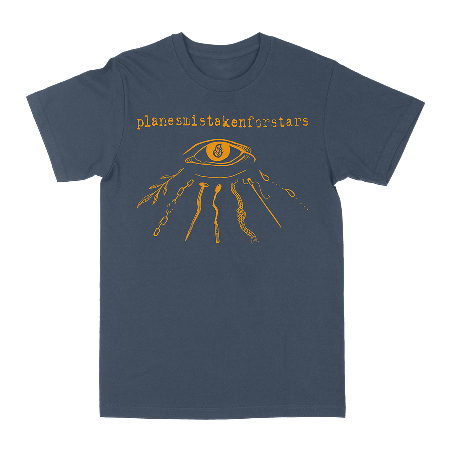 Planes Mistaken For Stars "Eye Of Horus" Indigo T-Shirt