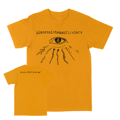 Planes Mistaken For Stars "Eye Of Horus" Gold T-Shirt