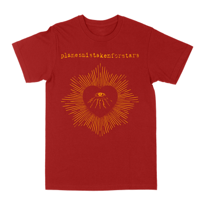 Planes Mistaken For Stars "Heart Of Horus" Cardinal T-Shirt