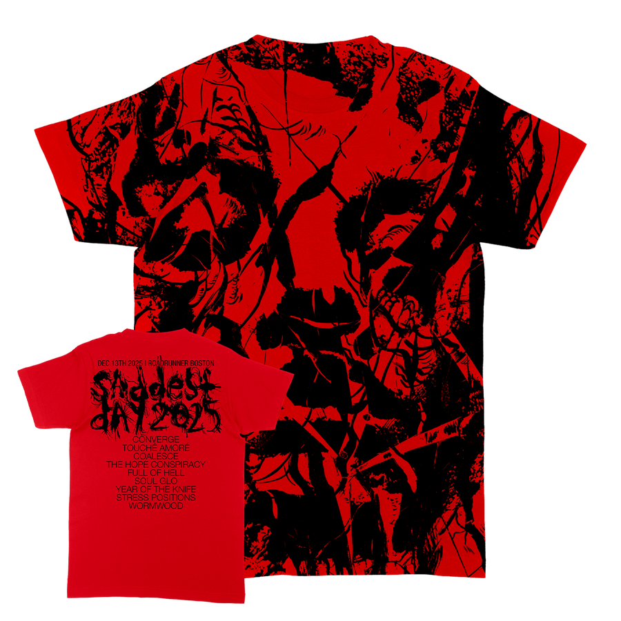 Converge "Saddest Day 2025" Red T-Shirt