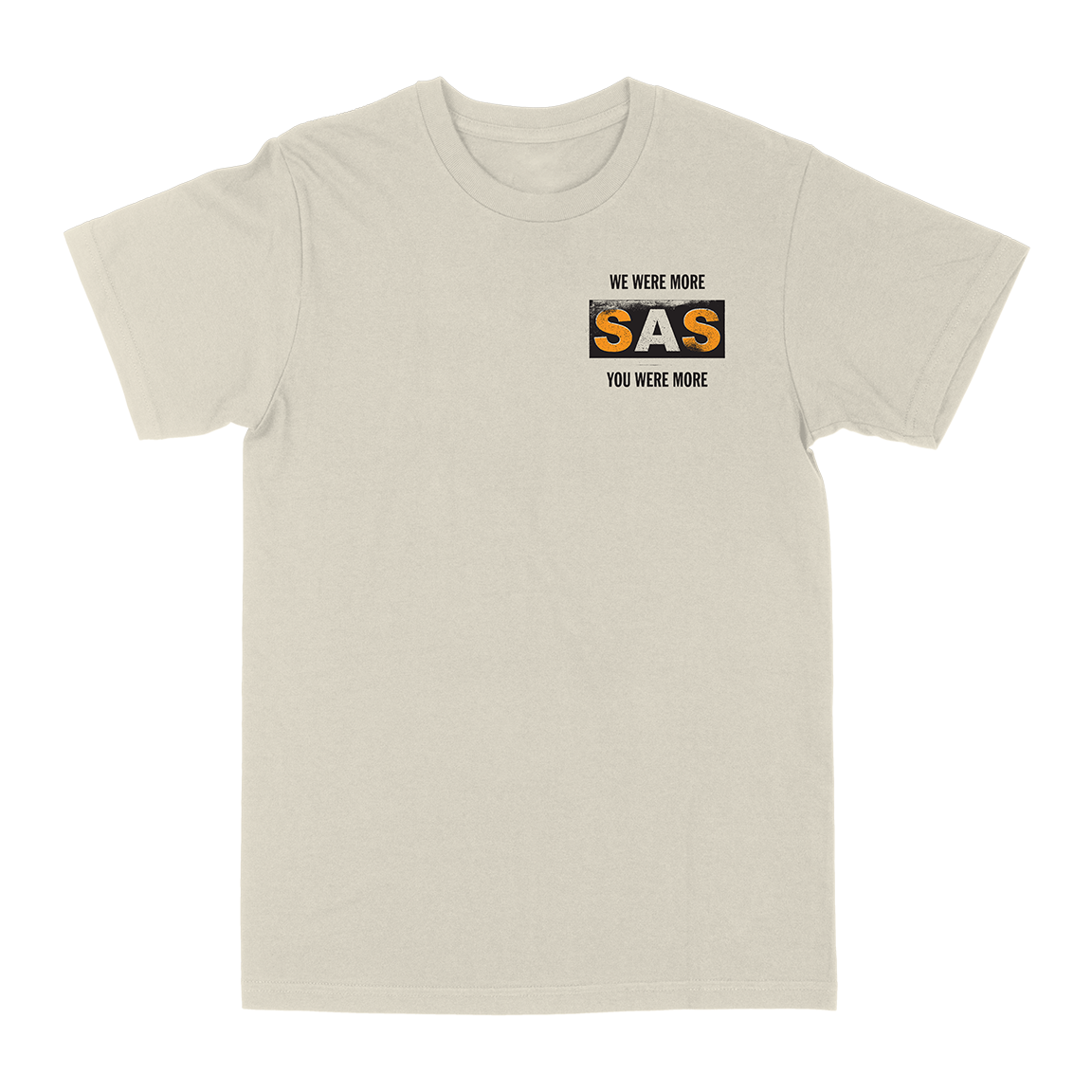 Stretch Arm Strong "For The Record" Natural T-Shirt