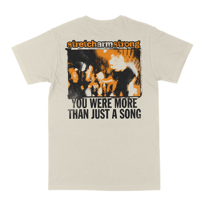 Stretch Arm Strong "For The Record" Natural T-Shirt