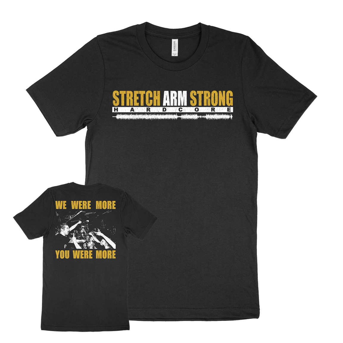 Stretch Arm Strong "Old School" Black T-Shirt
