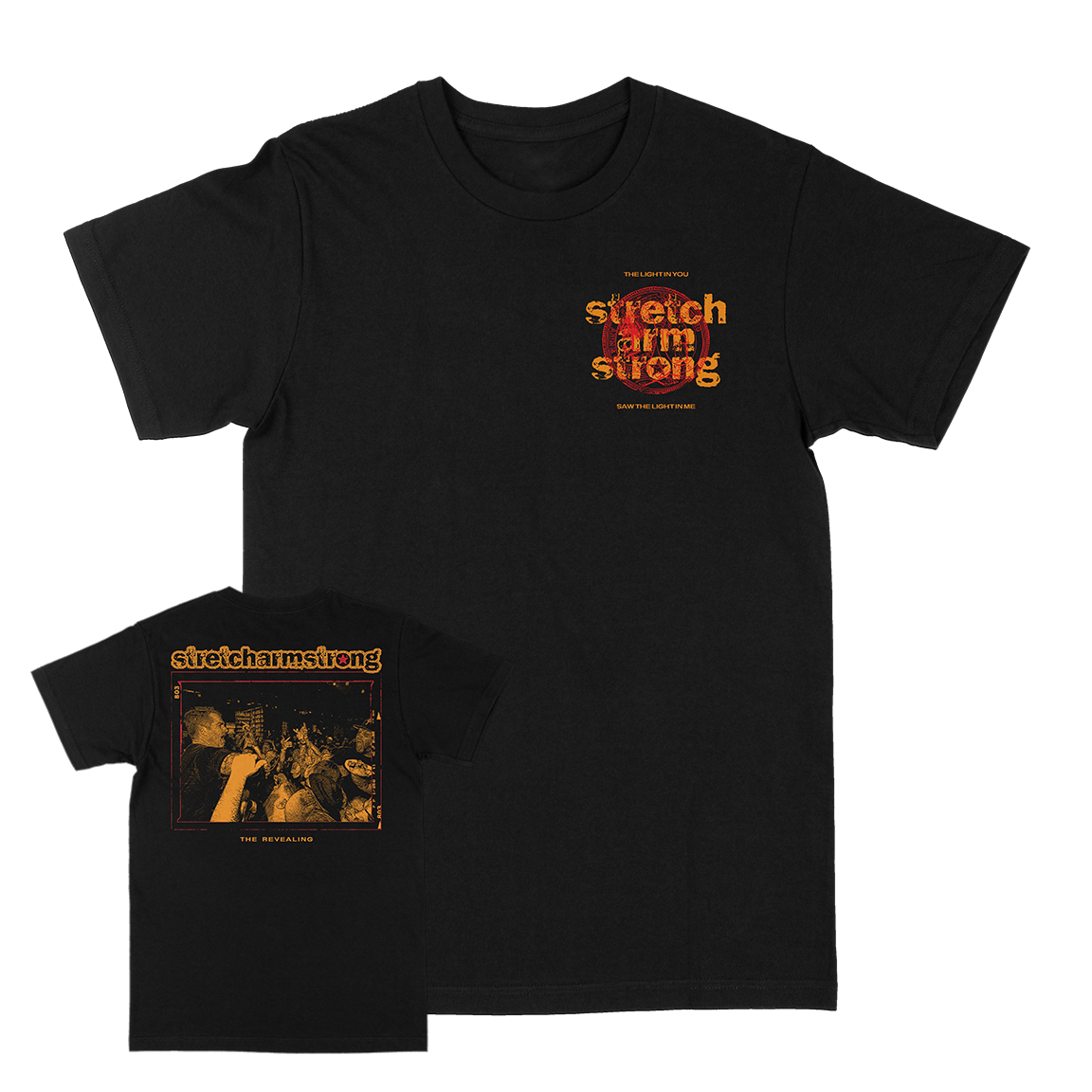 Stretch Arm Strong "The Revealing" Black T-Shirt