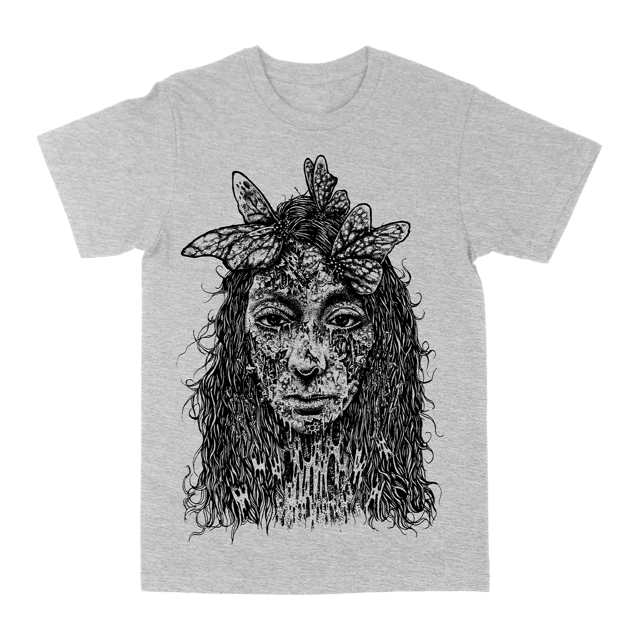 Seldon Hunt "Emily’s Revenge " Heather Grey T-Shirt