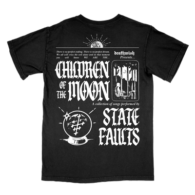 State Faults "Children Of The Moon" Black Premium T-Shirt