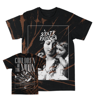 State Faults “Moon Children” Bleach Wash Luxor T-Shirt