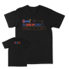 Six Going On Seven "Heartbreak's Got Backbeat" Black T-Shirt