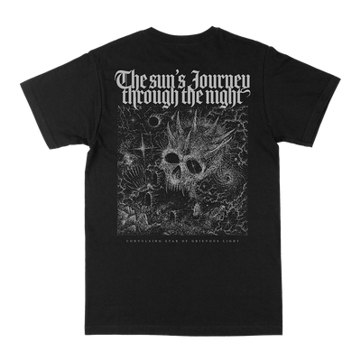 The Sun's Journey Through The Night “Convulsing Star” Black T-Shirt