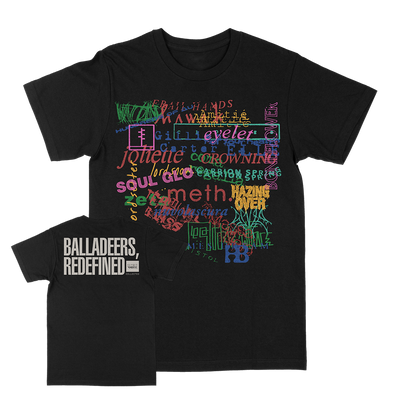 Secret Voice “Balladeers, Redefined” Black T-Shirt