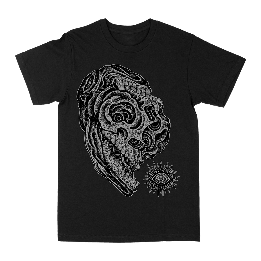 Thomas Hooper "Skull Malfunction" Black T-Shirt
