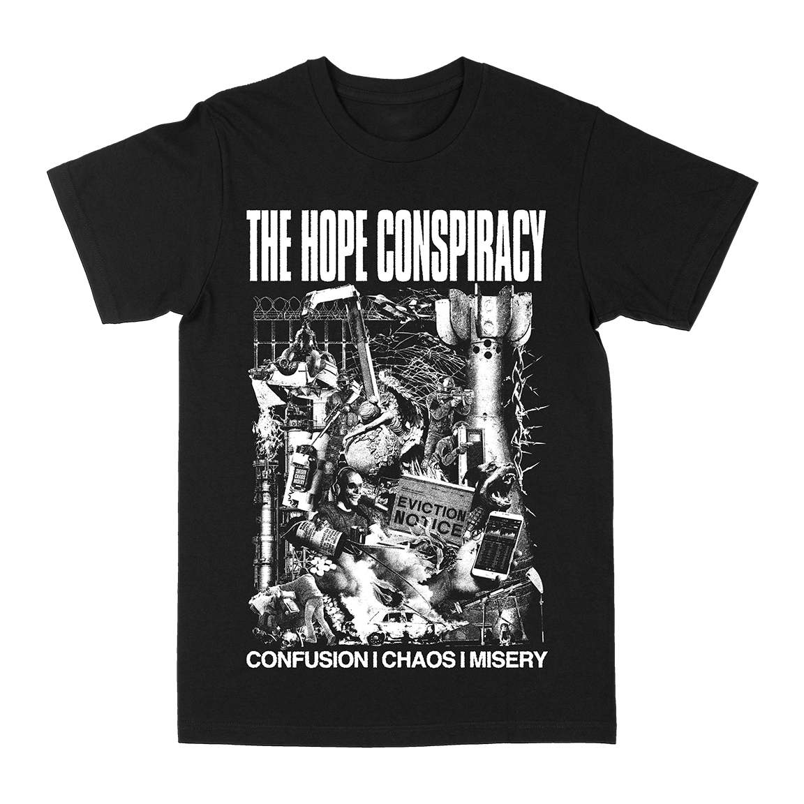 The Hope Conspiracy "CCM: Chaos" Black T-Shirt
