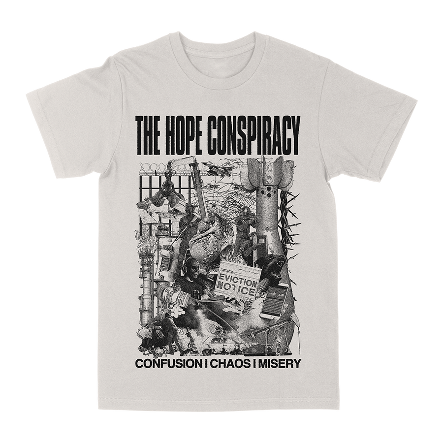 The Hope Conspiracy "CCM: Chaos" Vintage White T-Shirt
