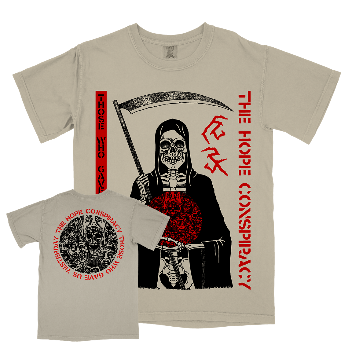 The Hope Conspiracy "Those Who Gave Us Yesterday" Sandstone Premium T-Shirt