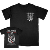 The Hope Conspiracy “The Specter Looms: East Coast 2024” Black T-Shirt