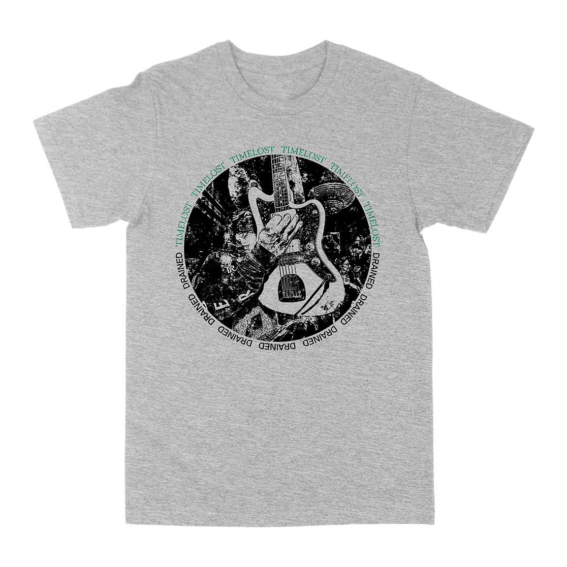 Timelost “Drained” Heather Grey T-Shirt