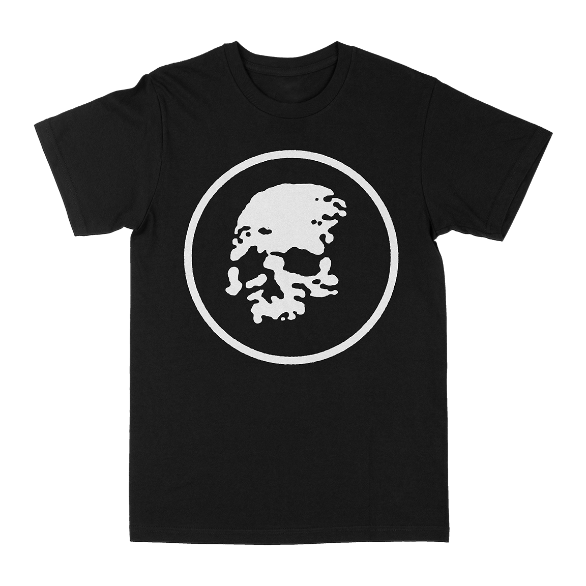 There Were Wires "Circle Skull" Black T-Shirt