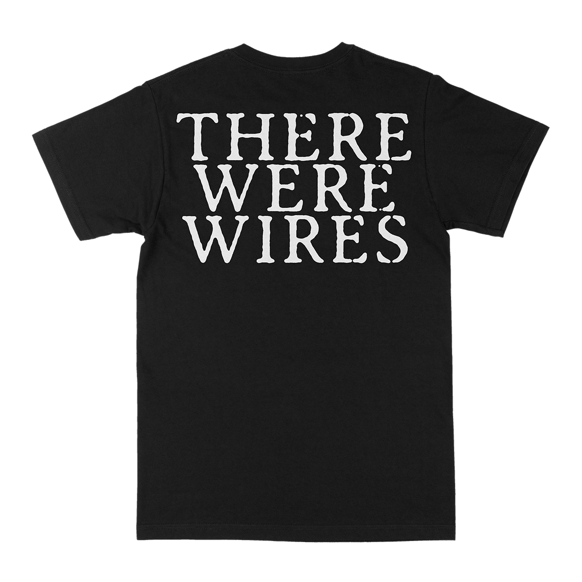 There Were Wires "Circle Skull" Black T-Shirt