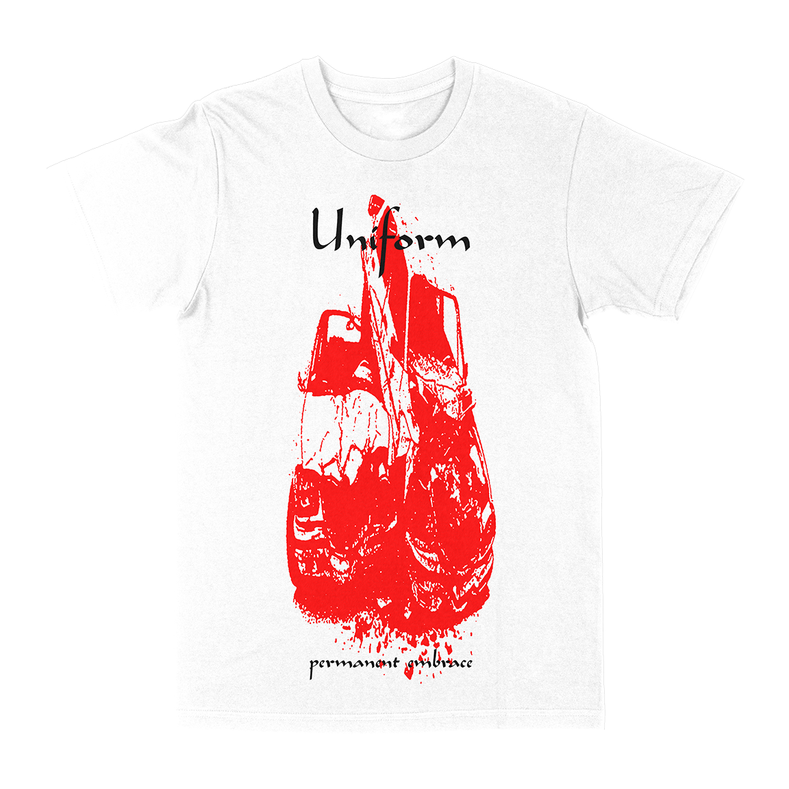 Uniform “Permanent Embrace” White T-Shirt