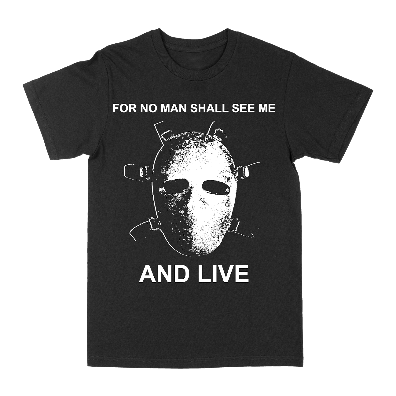 World Peace "For No Man Shall See Me And Live" Black T-Shirt