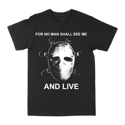 World Peace "For No Man Shall See Me And Live" Black T-Shirt