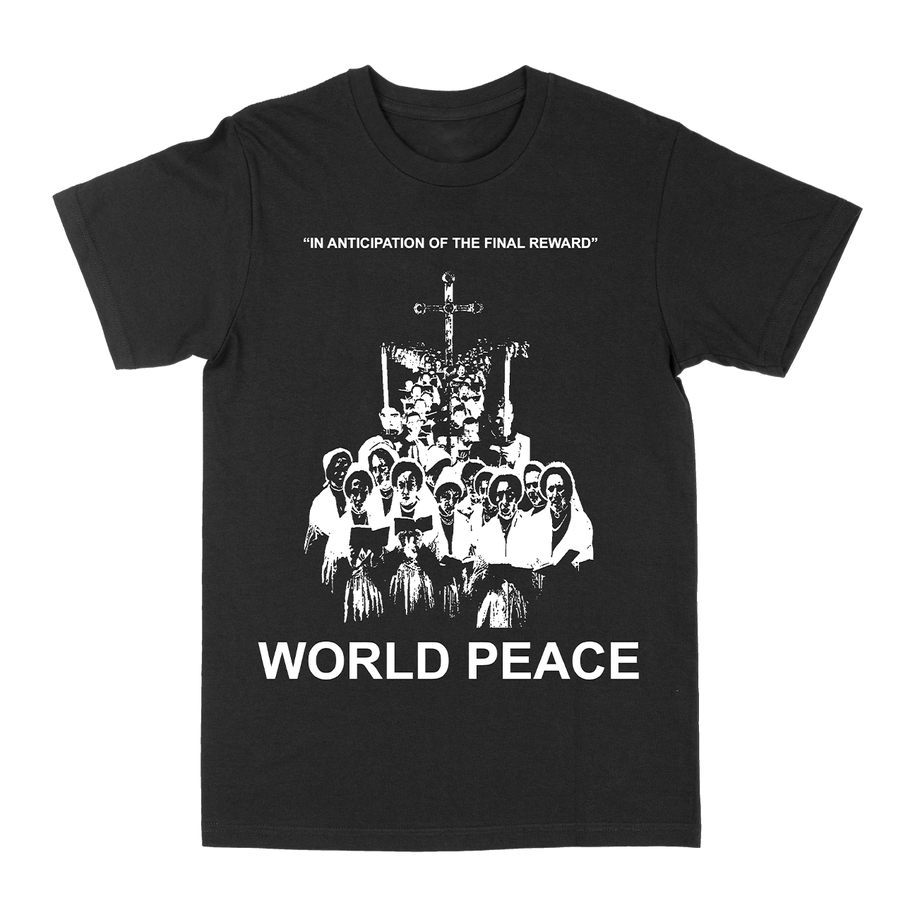 World Peace "In Anticipation of the Final Reward" Black T-Shirt