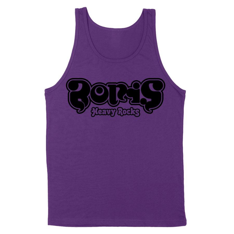 Boris "Heavy Rocks: Black“ Purple Tank Top