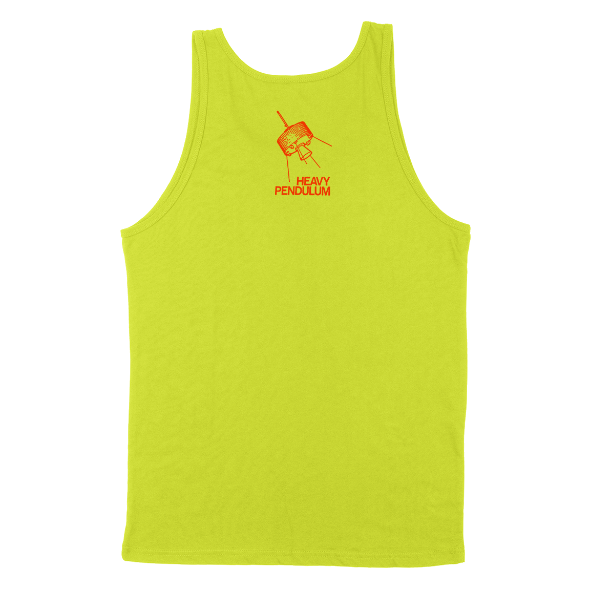 Cave In "Heavy Pendulum" Neon Yellow Tank Top