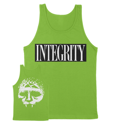 Integrity “Skull” Neon Green Tank Top