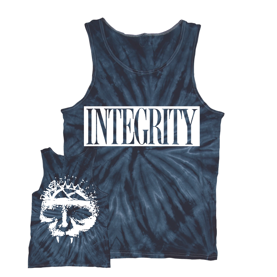 Integrity “Skull” Cyclone Tie-Dye Tank Top - Deathwish Inc
