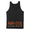 Many Eyes "Harbinger" Black Tank Top