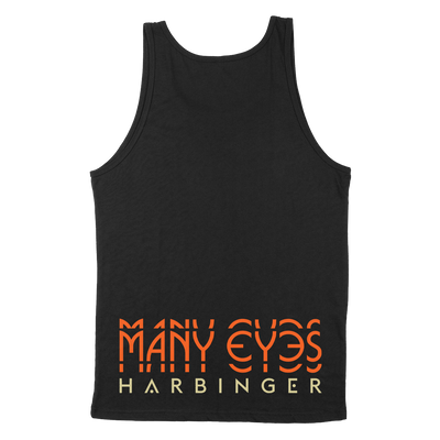 Many Eyes "Harbinger" Black Tank Top