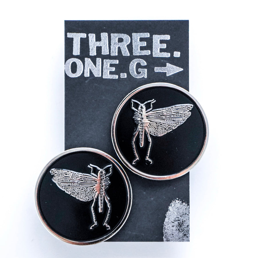 The Locust "Bug" Enamel Pin Set