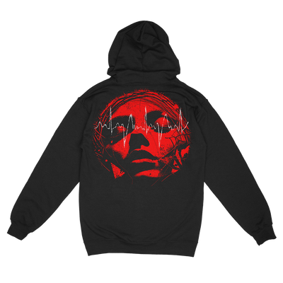 Converge "Hum Of Hurt: Agni I" Black Premium Zip Up Sweatshirt