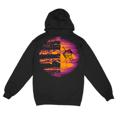 Cave In "Jupiter Emerging" Black Zip Up Sweatshirt