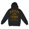 Modern Life Is War "Marshalltown Iowa" Black Zip Up Sweatshirt