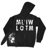 Modern Life Is War "Emily" Premium Black Zip-Up Sweatshirt