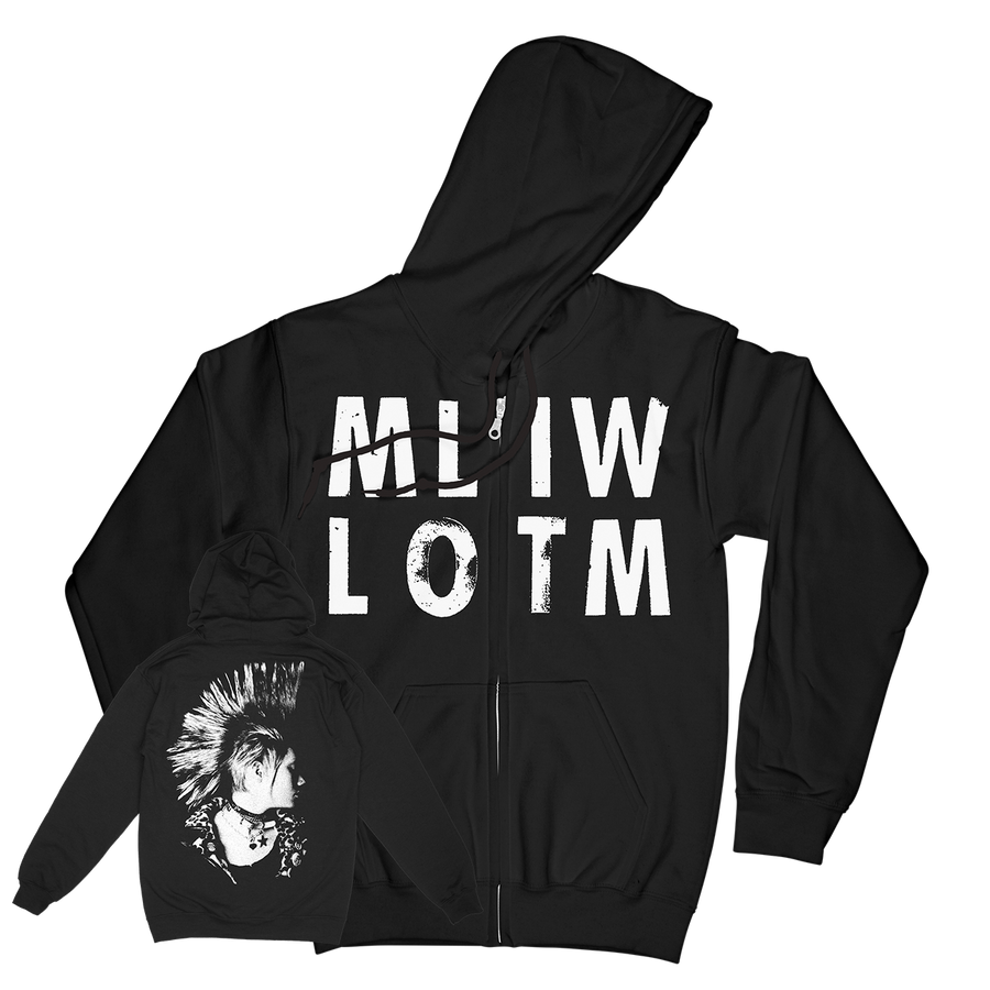 Modern Life Is War "Emily" Premium Black Zip-Up Sweatshirt