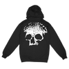 Planes Mistaken For Stars "Skull" Black Zip Up Sweatshirt