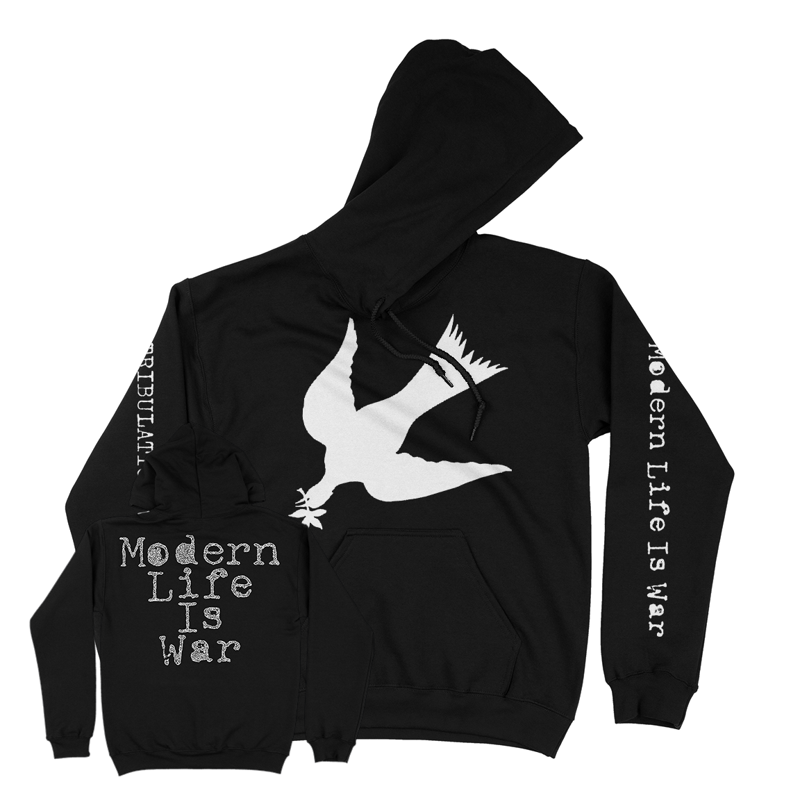 Modern Life Is War "Fallen Dove" Black Premium Sweatshirt